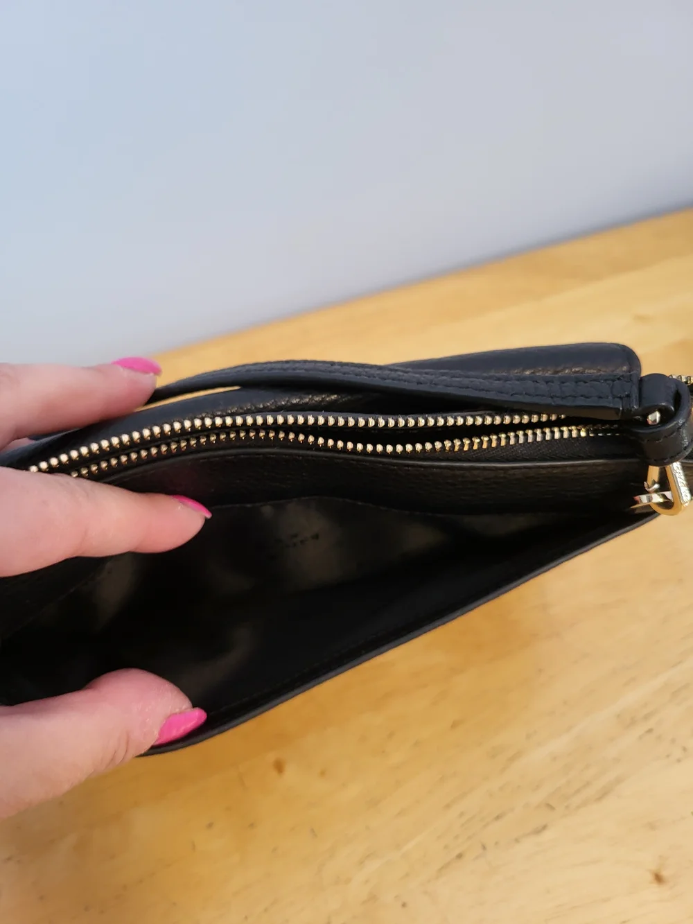 Kate spade Black Leather Crossbody